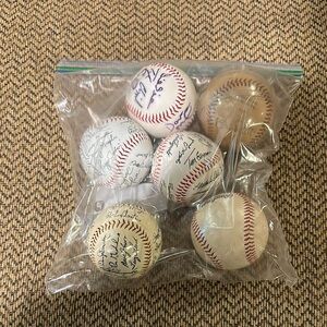 Autographed Baseball Collection